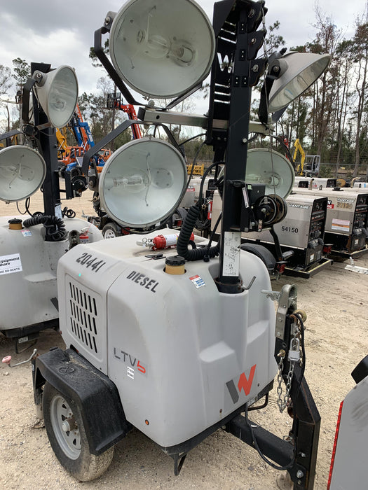 2018 Wacker Neuson LTV6L-MH Wacker Neuson LTV6L Mobile Light Tower w/Fuel Level Sensor Installed
