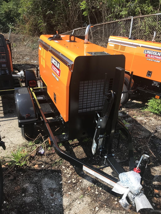 2021 Lincoln Electric Vantage 322 Vantage 322 Ready Pak 3 w/ Decals, ORANGE (includes trailer, cable rack, fender light kit) NO Telematics