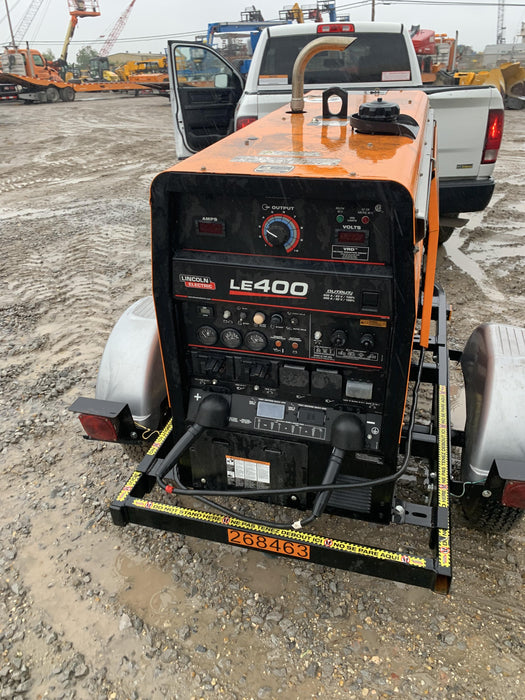 2022 Lincoln Electric LE400 Kubota V1505, Trlr, Cable Rack, Light Kit, ES Decals, T3