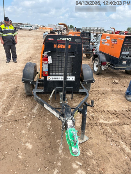 2022 Lincoln Electric LE400 Kubota V1505, Trlr, Cable Rack, Light Kit, ES Decals, T3