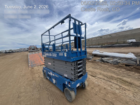 2018 Genie GS-3232 Genie GS-3232 w/Folding rails, Half height swing gate