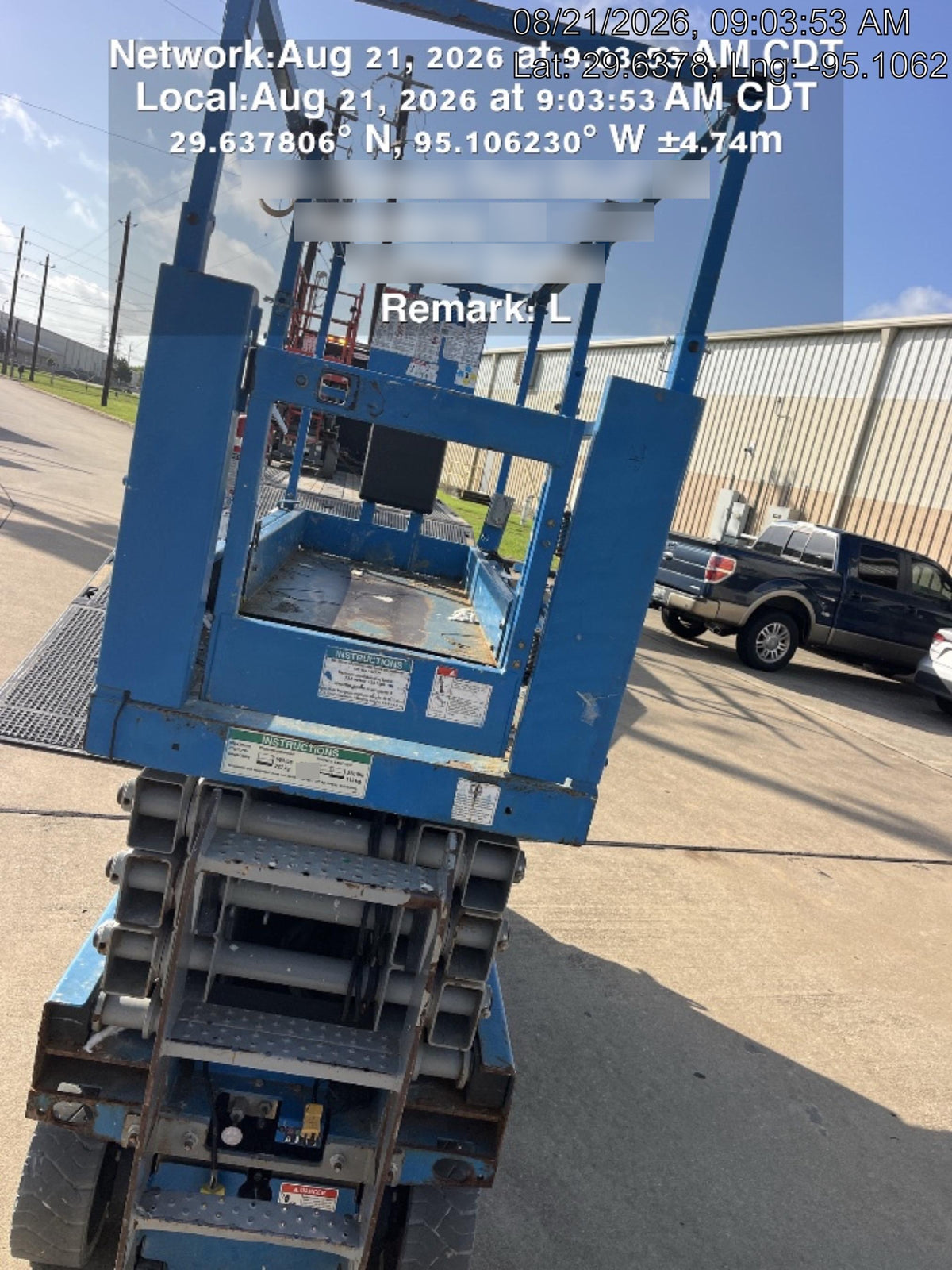2017 Genie GS-2632 Genie GS2632 - SN GS32P-151062