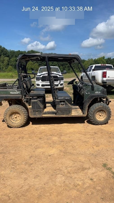 Kawasaki Mule PRO-DXT Movement Alarm, Beacon, Hard Top, ES Track Hardware