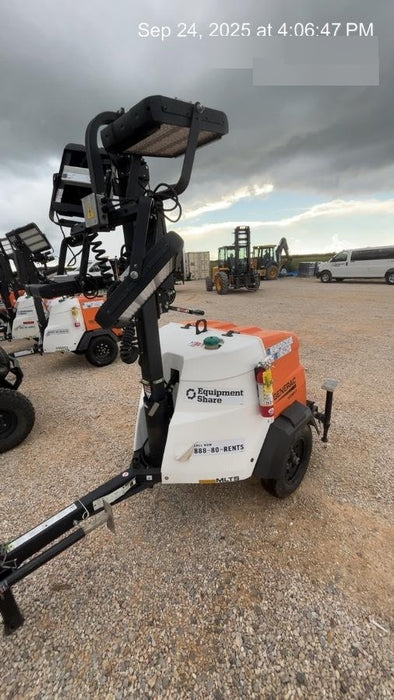 2024 Generac MLT2 Diesel, Flex Switch 120V Input, Powerzone Controller, 
(4) 320W LED Lights, 4kW Generator, 39.9 Gal Fuel Tank, 2" Ball, T3