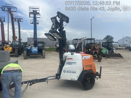2024 Generac MLT2 Diesel, Flex Switch 120V Input, Powerzone Controller, 
(4) 320W LED Lights, 4kW Generator, 39.9 Gal Fuel Tank, 2" Ball, T3
