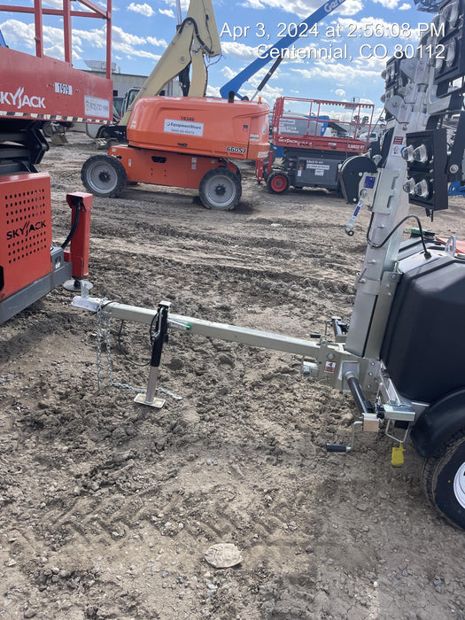 2023 Wanco WLTT-4MM4K Diesel, Deep Sea Controller, Shore Power Plug, Auto Start, (4) 350W LED Floodlights, 4kW Generator, 60 Gal Fuel Tank, 2" Ball, T3