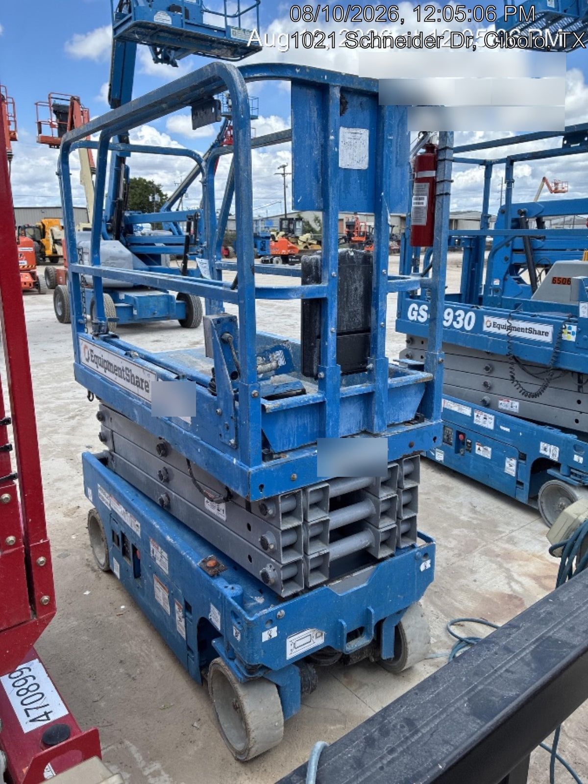 2019 Genie GS-1930 Fixed rails with chain Entry