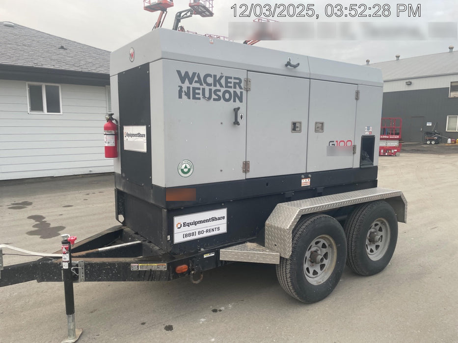 2020 WACKER NEUSON G100