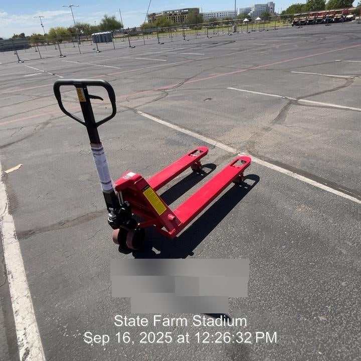 2025 GRAINGER PALLET JACK, 5500 LBS., GRAINGER