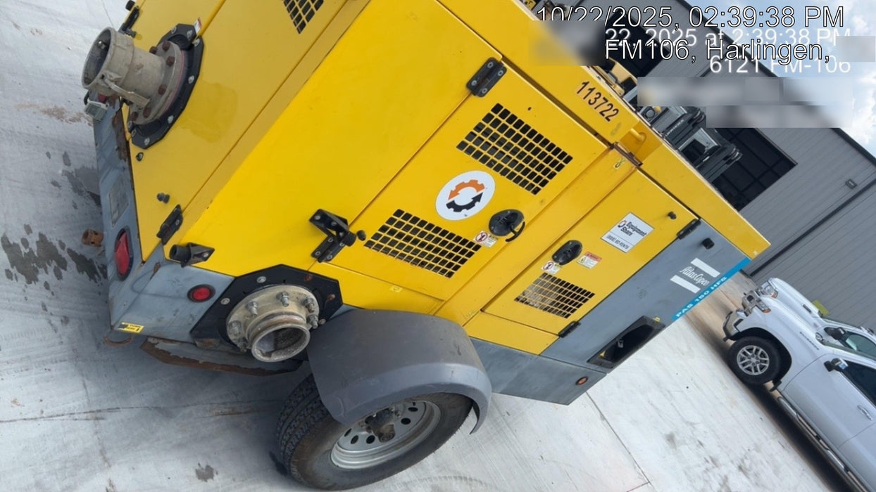2020 ATLAS COPCO PAS 150 HF CS Enclosed