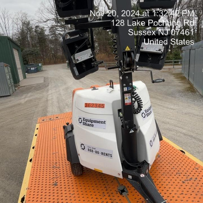 2023 Generac MLT2 Diesel, Flex Switch 120V Input, Powerzone Controller, 
(4) 320W LED Lights, 4kW Generator, 39.9 Gal Fuel Tank, 2" Ball, T3