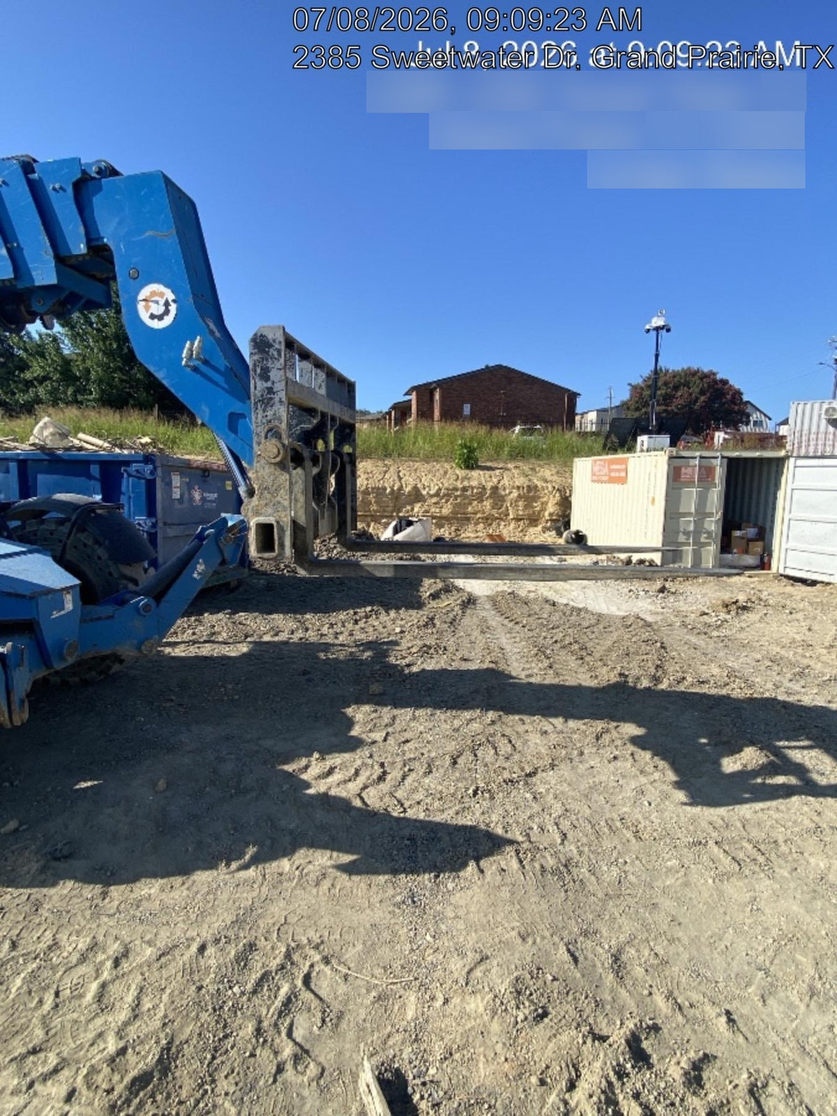 2018 Genie GTH-1056 Genie GTH-1056 w/ROPS, Work Lights, Solid Tires, RH Cab Mesh, Beacon, 60" Carriage and Forks