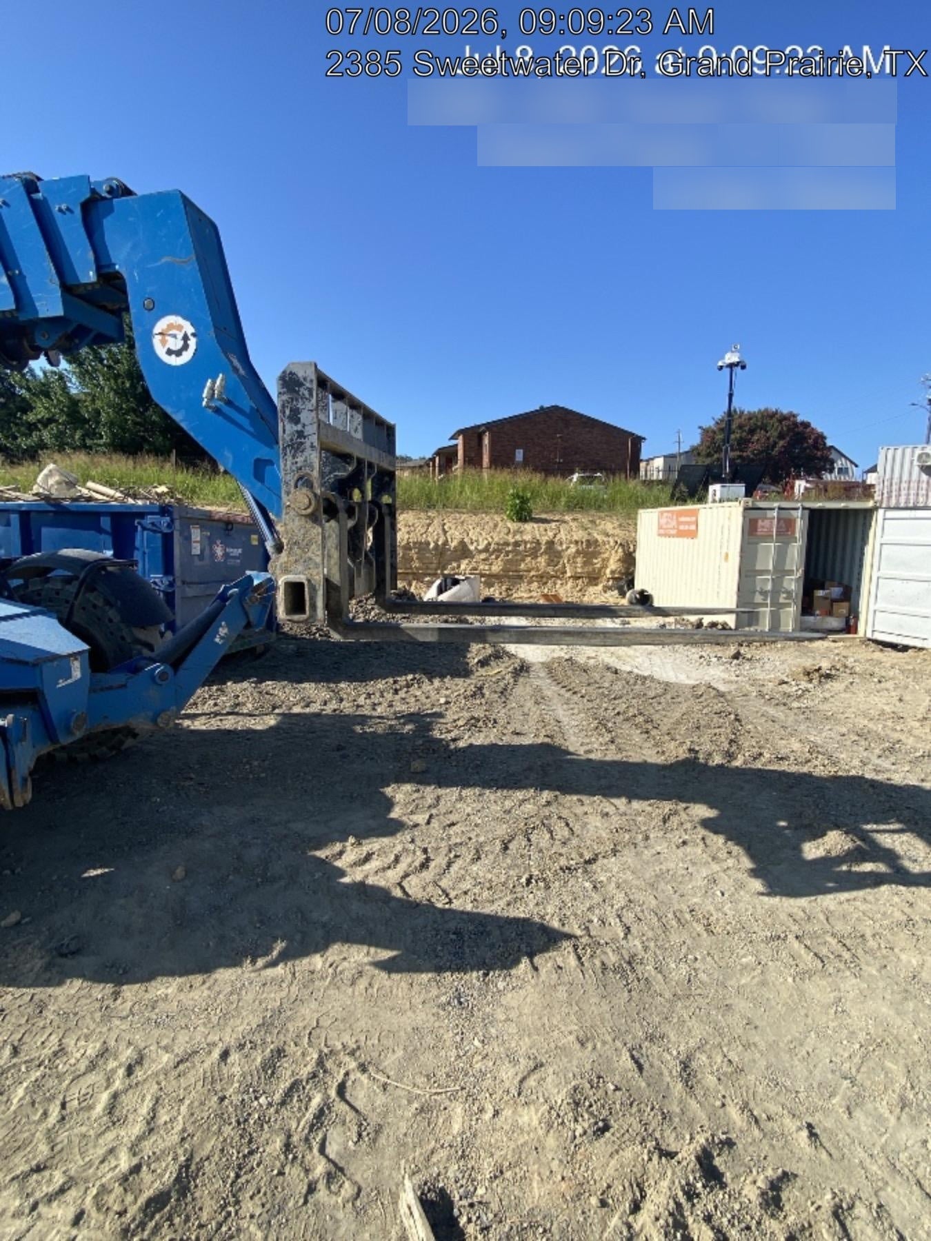 2018 Genie GTH-1056 Genie GTH-1056 w/ROPS, Work Lights, Solid Tires, RH Cab Mesh, Beacon, 60" Carriage and Forks