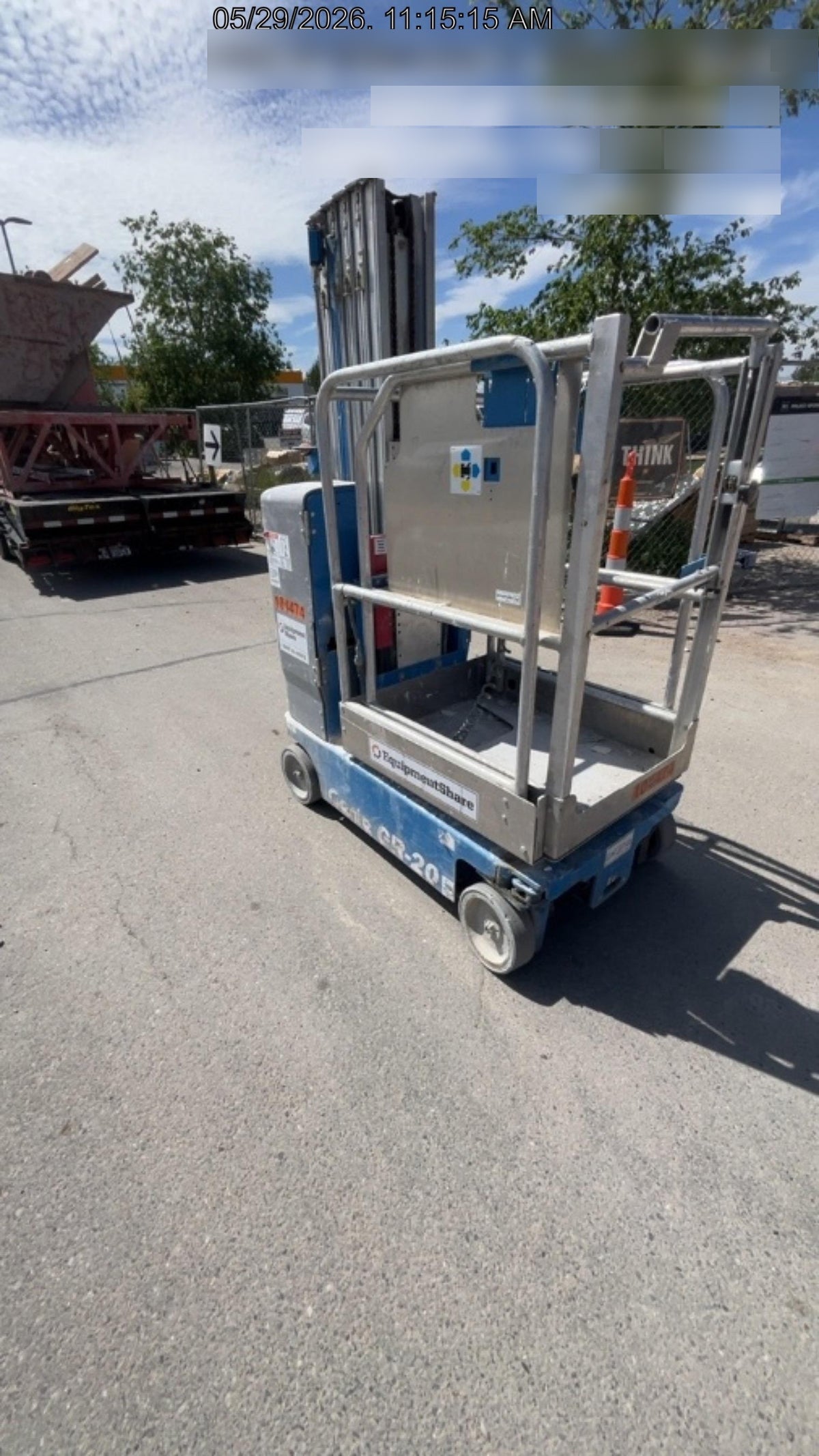 2020 GENIE GR-20