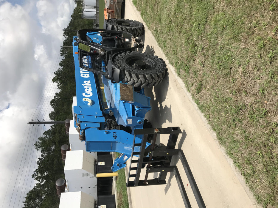 2017 Genie GTH-1056 Genie GTH1056, Solid Tires, 60" carriage, Light Kit, Open ROPS