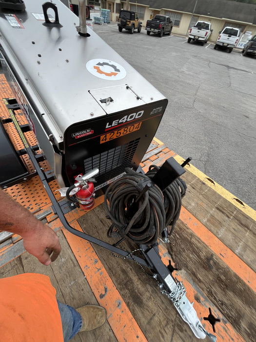 2024 Lincoln Electric LE400 Kubota V1505, Trlr, Cable Rack, Light Kit, ES Decals, T3