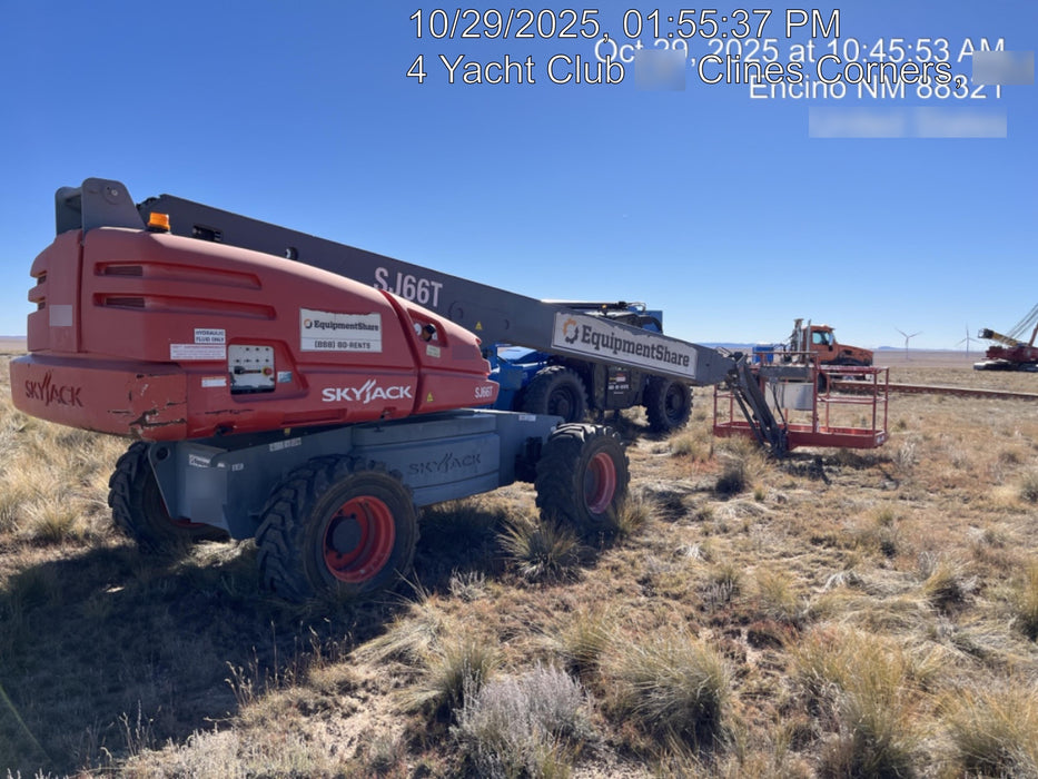 2019 Skyjack SJ66T SJ66T Glazier FF Tire Beacon