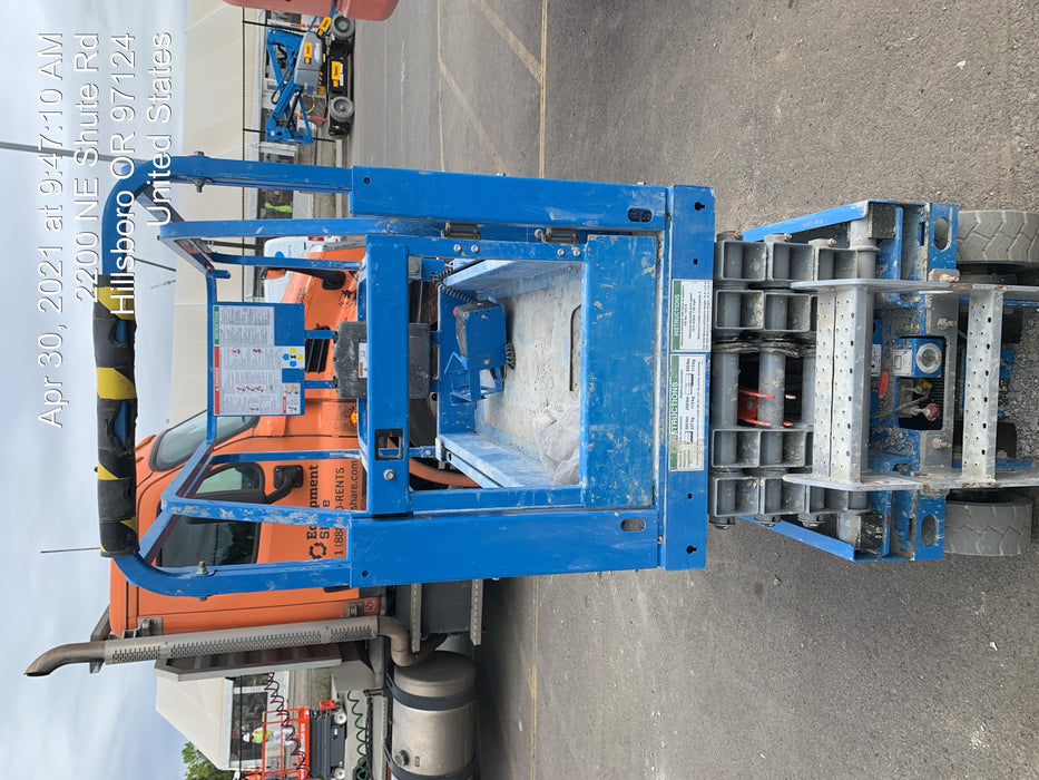 2019 Genie GS-1930 Half Height Swing Gate, 800W Inverter