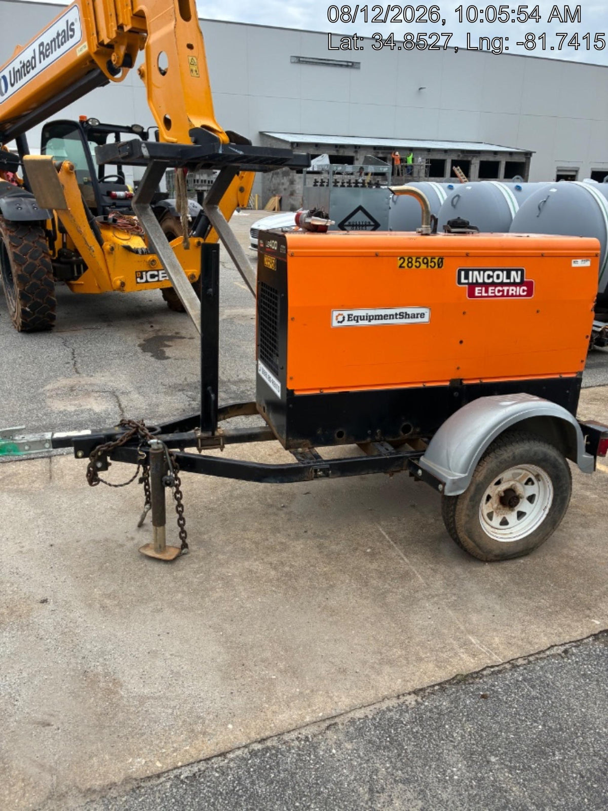 2022 Lincoln Electric LE400 Kubota V1505, Trlr, Cable Rack, Light Kit, ES Decals, T3