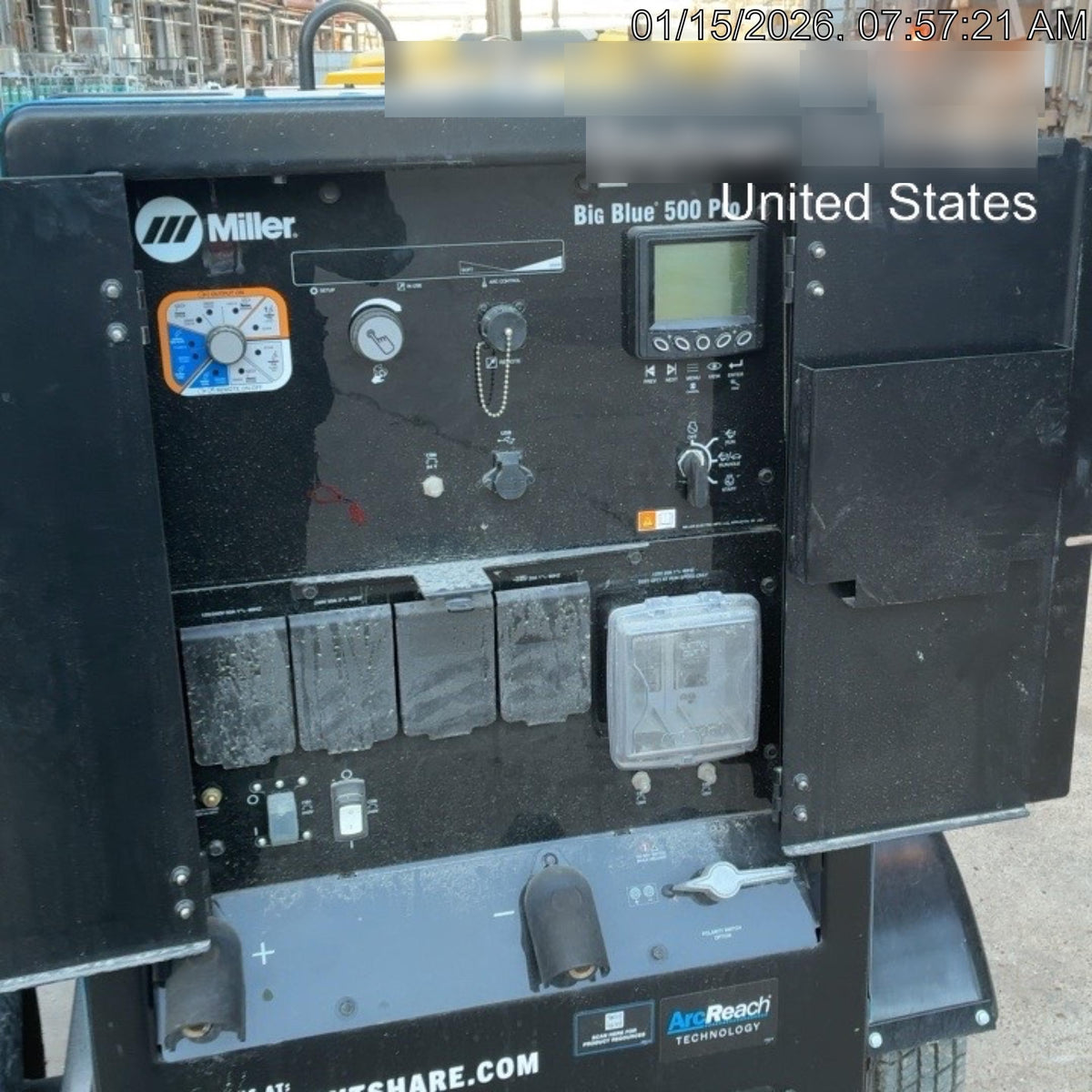 2025 MILLER ELECTRIC BIG BLUE 500