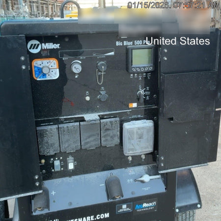 2025 MILLER ELECTRIC BIG BLUE 500