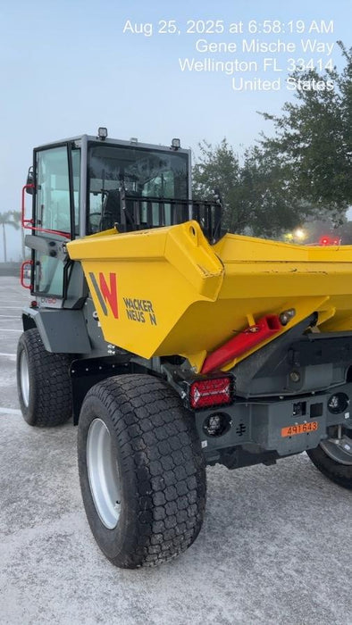 2025 WACKER NEUSON DV605 Cab Turf Tires