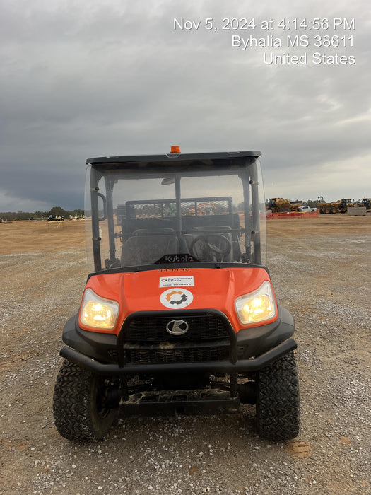 2023 Kubota RTV-X1140W-H 4WD, LED Strobe, Windshield Acrylic Clear, Plastic Canopy, Wire Harness Kit, Backup Alarm