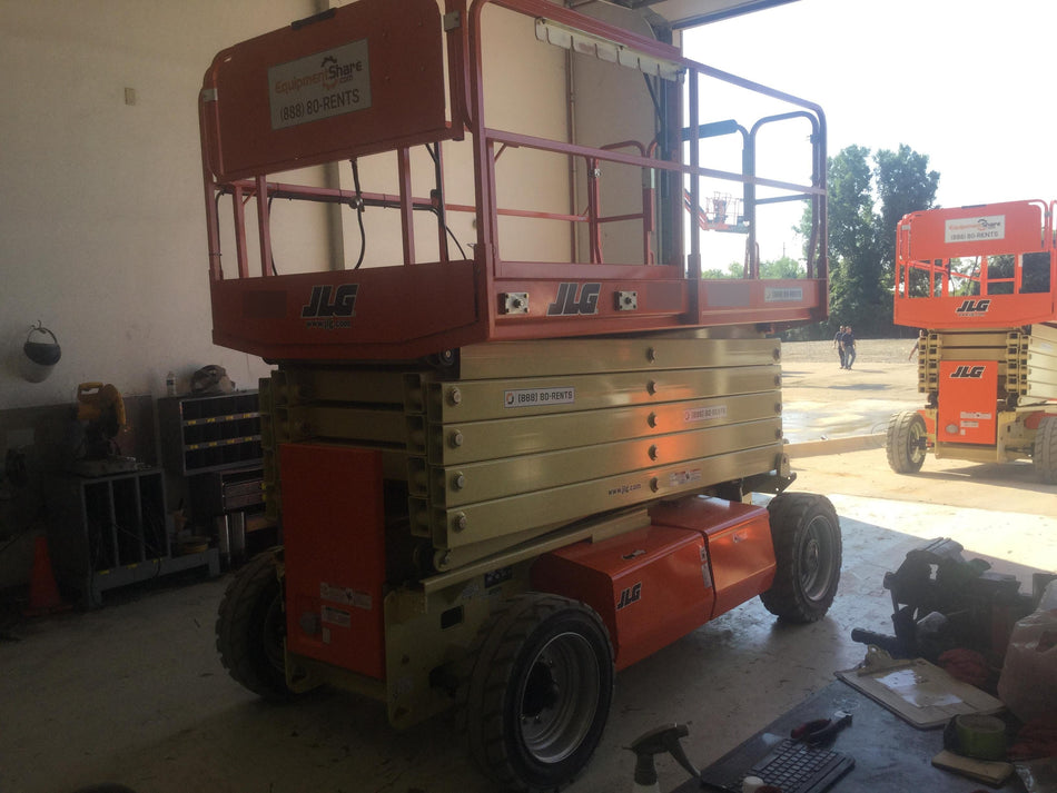 2018 JLG 4069LE JLG 4069LE Scissor Lift w/Standard Options, Non-Marking Tires