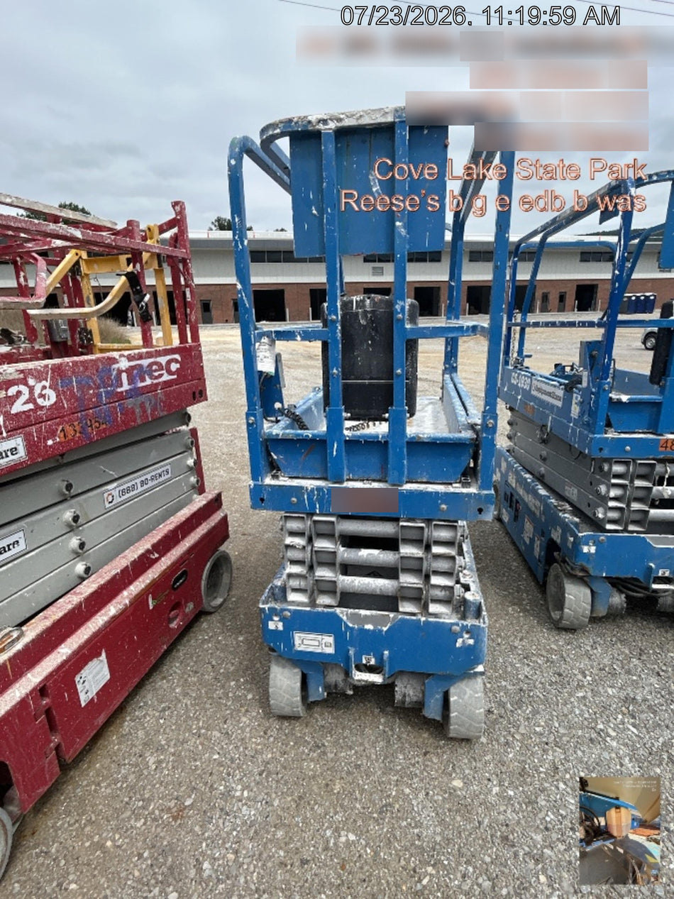 2020 Genie GS-1930 Fixed rails with chain entry gate - Pre A92.20