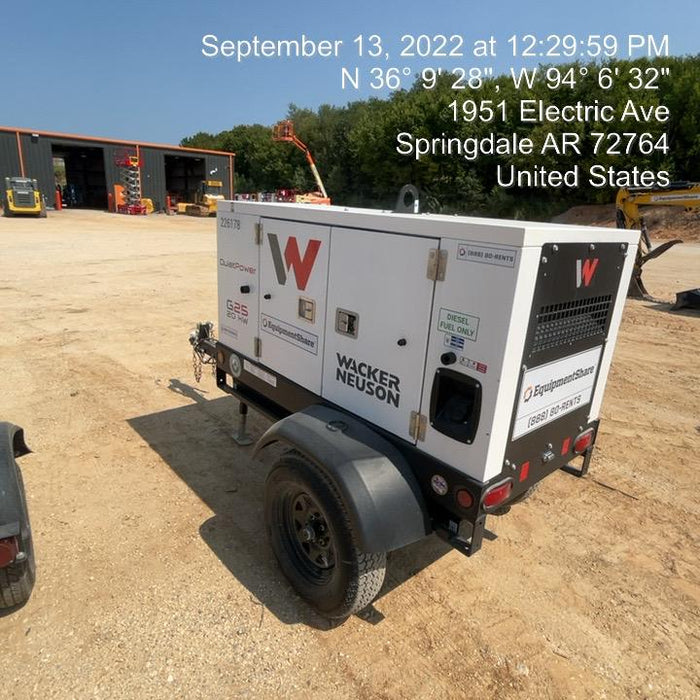 2022 WACKER NEUSON G25