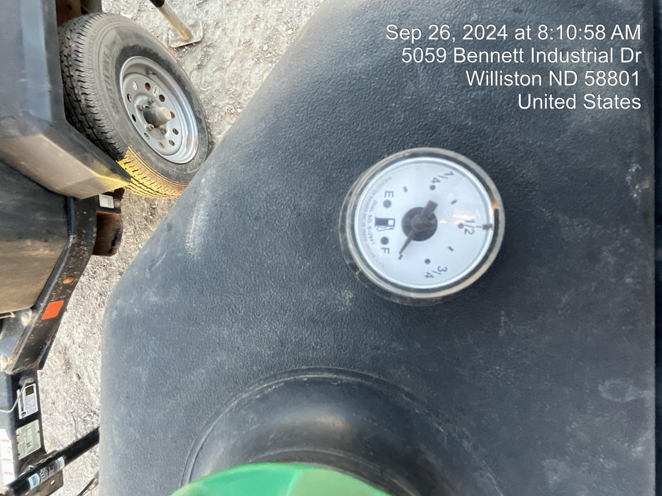 2022 Allmand NLV3GR (4) LED Light Fixture 350W, 23' Vertical Mast, 3kW Prime, Towable, Deep Sea L401, Leveling Jacks, Yanmar T4F 5.8hp