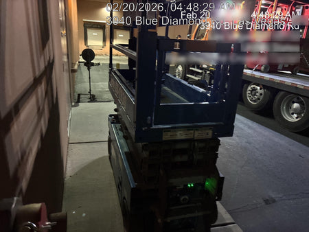 2019 Genie GS-1930 Half Height Swing Gate, 800W Inverter