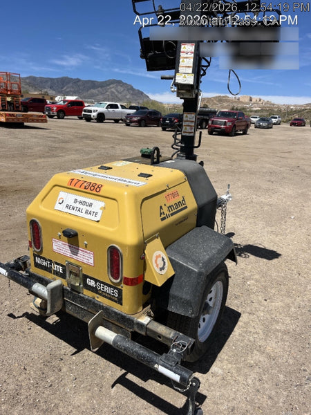 Allmand NLV3GR 3kW Light Plant - LED