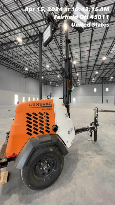 2023 Generac MLT2 Diesel, Flex Switch 120V Input, Powerzone Controller, (4) 320W LED Lights, 4kW Generator, 39.9 Gal Fuel Tank, 2" Ball, T3