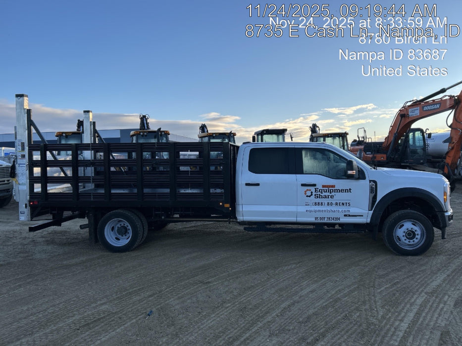 2024 FORD F550 Stake Bed - Rental