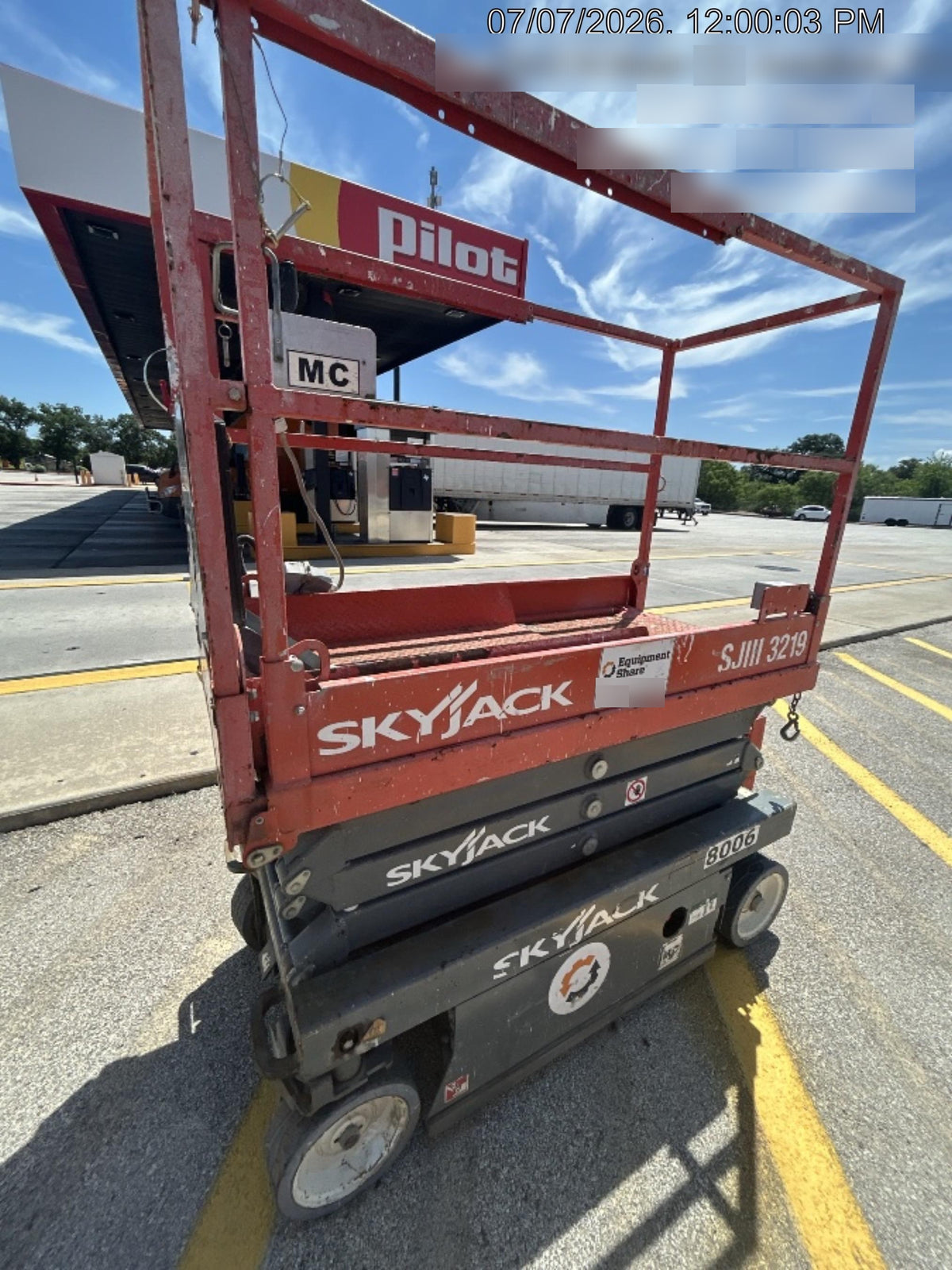 2018 SKYJACK SJIII-3219