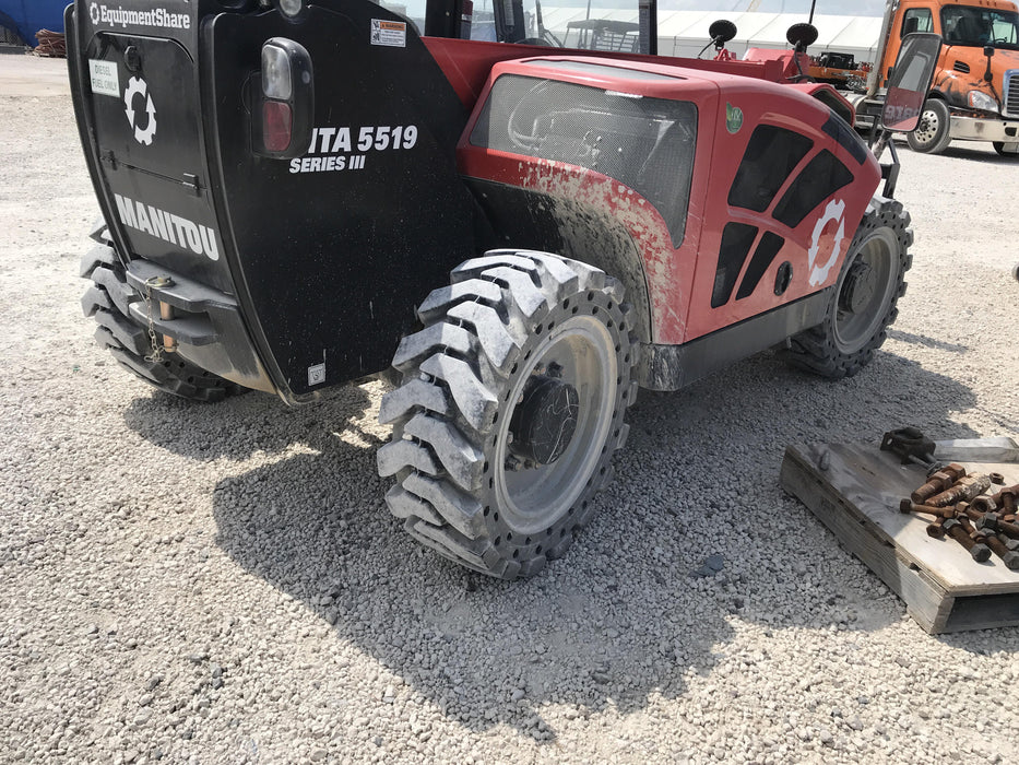 2020 Manitou MTA5519 Cab/Heat/Air, Solid Tires, Work Lights, Beacon, Aux Hydraulics, Back up Alarm, Mirrors, ES Keypad
