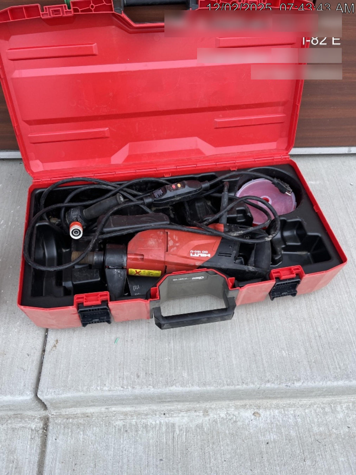2025 HILTI DD 150-U