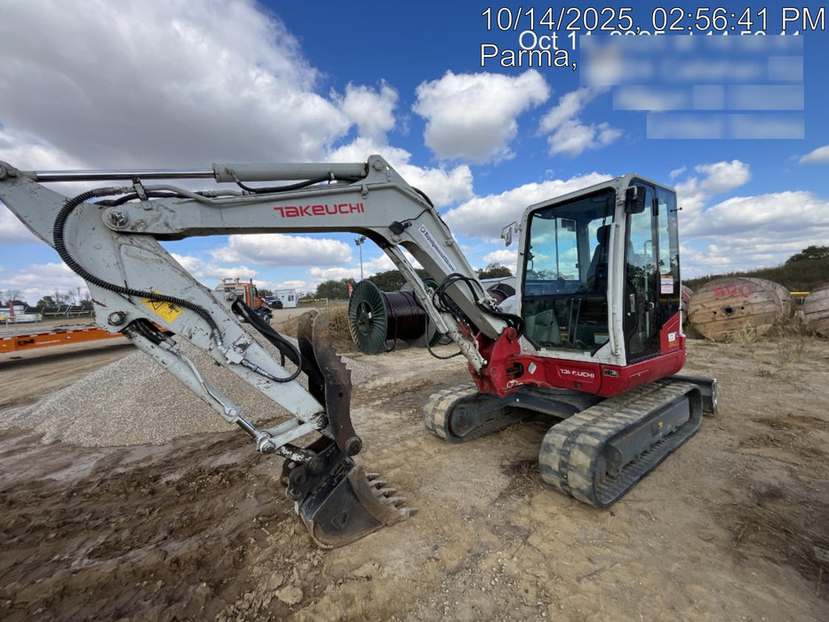 2020 Takeuchi TB250-2C Cab/Heat/Air, Rubber Tracks, Manual TAG QC
