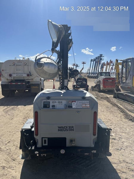 2018 Wacker Neuson LTV6L-MH Wacker Neuson LTV6L Mobile Light Tower w/Fuel Level Sensor Installed