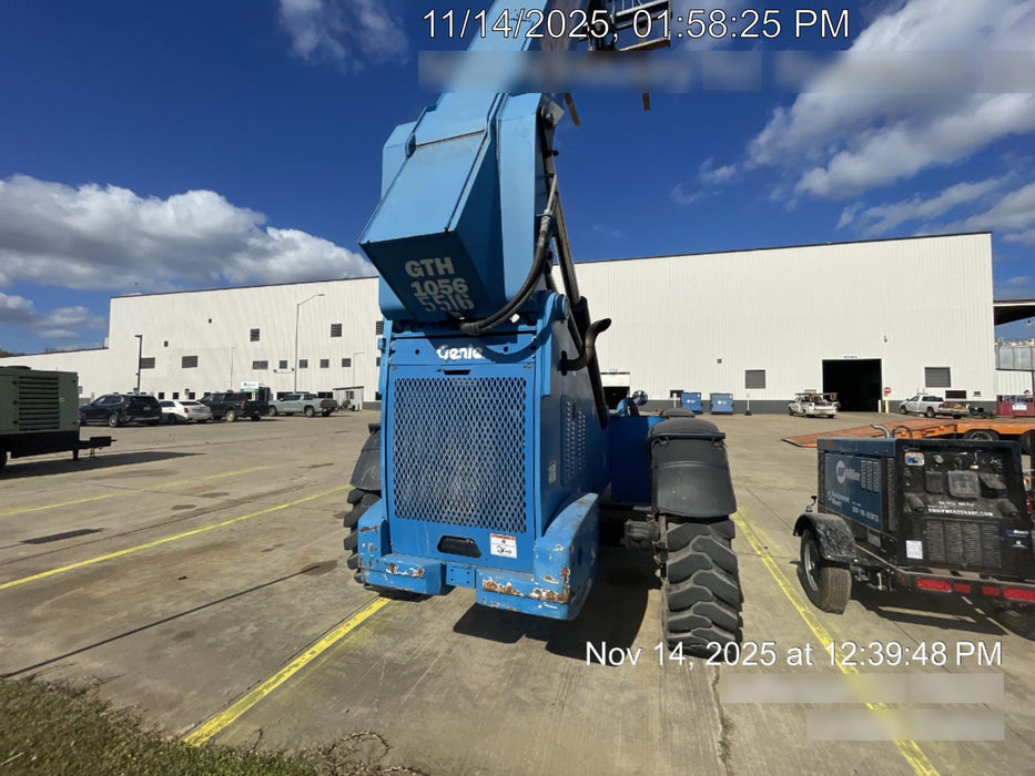 2017 Genie GTH-1056 Genie GTH1056, Solid Tires, 60" carriage, Open ROPS