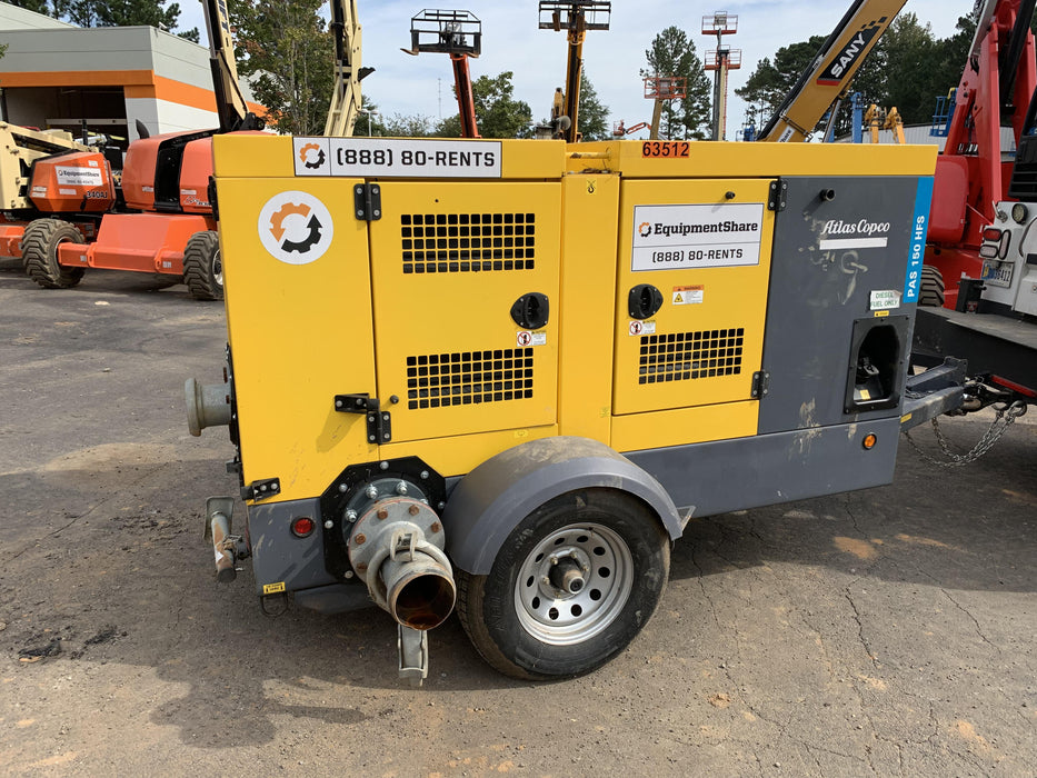 2020 ATLAS COPCO PAS 150 HF CS Enclosed
