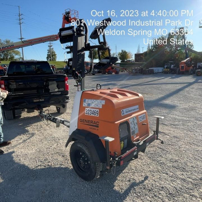 2023 Generac MLT2 Diesel, Flex Switch 120V Input, Powerzone Controller, (4) 320W LED Lights, 4kW Generator, 39.9 Gal Fuel Tank, 2" Ball, T3