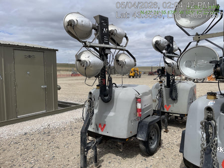 2018 Wacker Neuson LTV6L-MH Wacker Neuson LTV6L Mobile Light Tower w/Fuel Level Sensor Installed