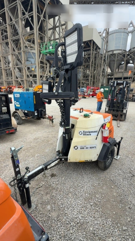 2024 Generac MLT2 Diesel, Flex Switch 120V Input, Powerzone Controller, 
(4) 320W LED Lights, 4kW Generator, 39.9 Gal Fuel Tank, 2" Ball, T3
