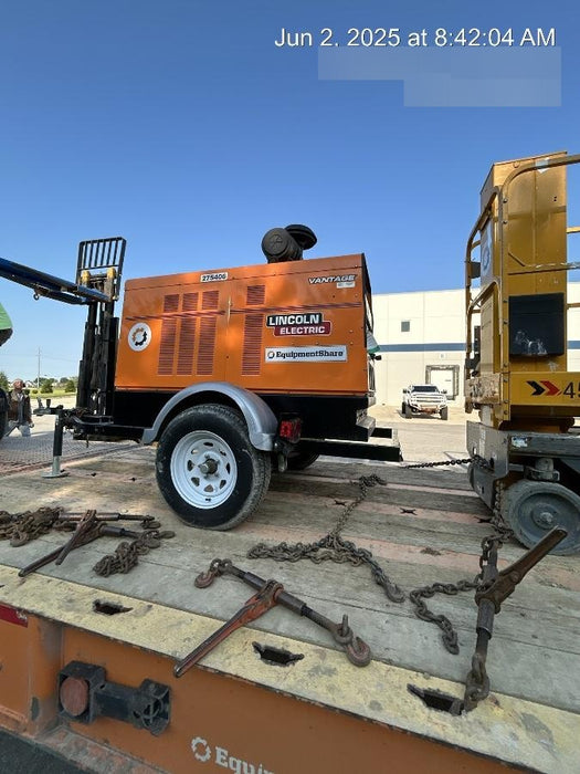 2022 Lincoln Electric Vantage 549X Crosslink Technology, Trailer Mounted, ES Decals, T3