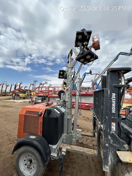 2024 Wanco WLTT-4MM4K Diesel, Deep Sea Controller, Shore Power Plug, Auto Start, (4) 350W LED Floodlights, 4kW Generator, 60 Gal Fuel Tank, 2" Ball, T3