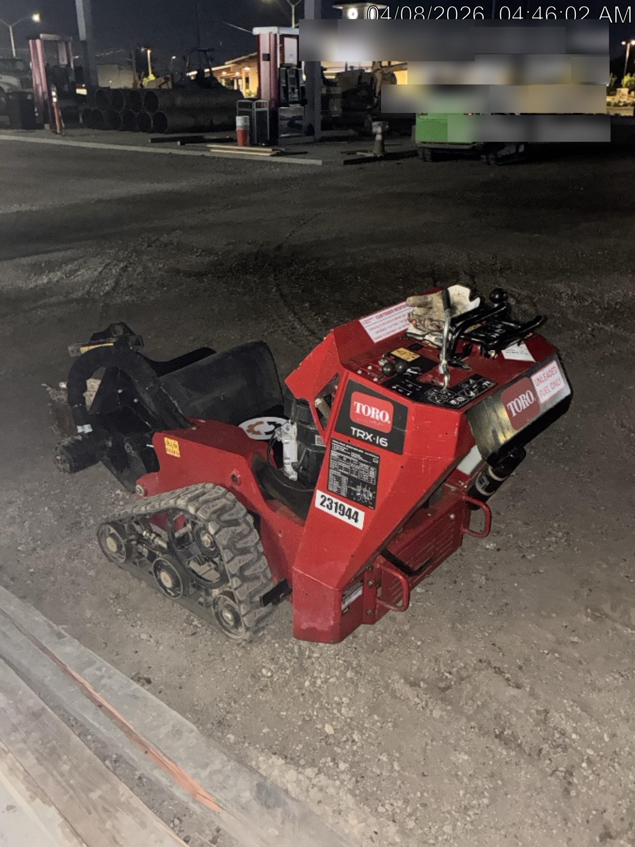 2022 TORO TRX-16