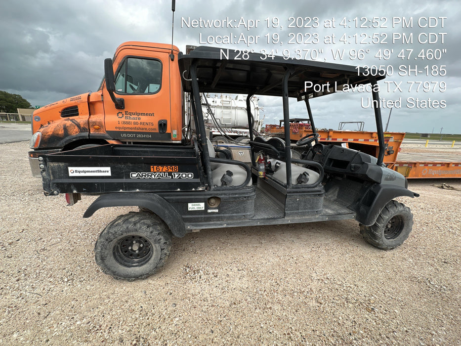 2021 Club Car CA1700D Canopy, Diesel, 4 Passenger