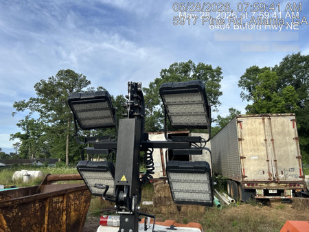 2023 Generac MLT2 Diesel, Flex Switch 120V Input, Powerzone Controller, 
(4) 320W LED Lights, 4kW Generator, 39.9 Gal Fuel Tank, 2" Ball, T3